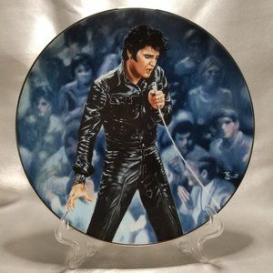 Vintage Elvis Presley "I'm All Shook Up" 1990 Bruce Emmet Collector Plate